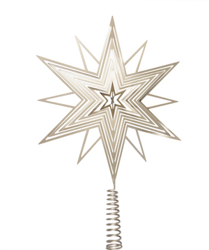 Geometrisk Topstjerne Guld