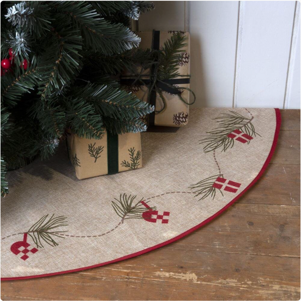Juletræstæpope med dannebrog tema