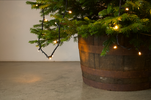 Juletræsfod af Whiskeytønde